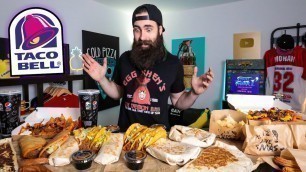 'ONE MAN VS THE TACO BELL CRAVINGS PARTY BUNDLE | BeardMeatsFood'