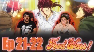 'Father Like Son! Food Wars Season 3 Episode 21x22 Reaction'