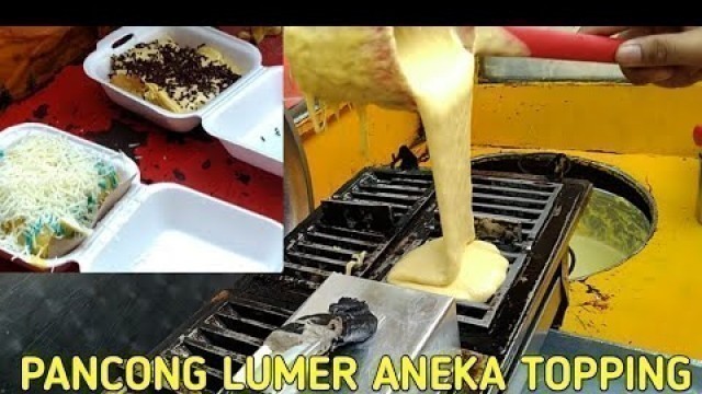 'Pancong Lumer Aneka Topping Kemayoran | Indonesian Street Food'