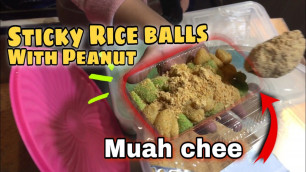 'MUAH CHEE PENANG | INDONESIAN STREET FOOD | FOOD CUTTING SKILLS .'