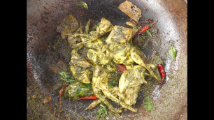 'Cooking 5 Green Quails (Kaadai) in My Village - Mint Quail - Food Money Food'