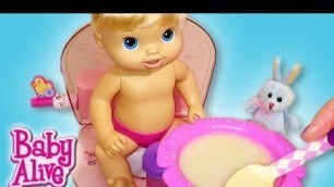 'Baby Alive Doll Feeding and Potty Training Routine'