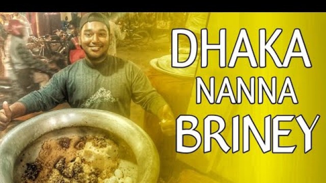 'ঢাকা নান্না বিরিয়ানি | Dhaka Nanna Briney | Mhk production | Bangladeshi food reviewer'