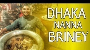 'ঢাকা নান্না বিরিয়ানি | Dhaka Nanna Briney | Mhk production | Bangladeshi food reviewer'