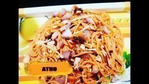 'BURMESE ATHO NOODLES || CHENNAI FAMOUS STREET FOOD ATHO'