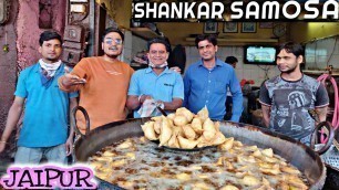 'Tasty Samosa in Jaipur || Shankar Samosa || Food Challenge || Raja park Jaipur'