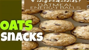 'Healthy and tasty oats snacks for weightloss amazing food and 5 minutes recipe 