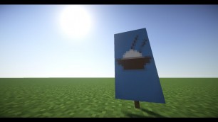 'How to make a Noodle Bowl Banner in Minecraft!'