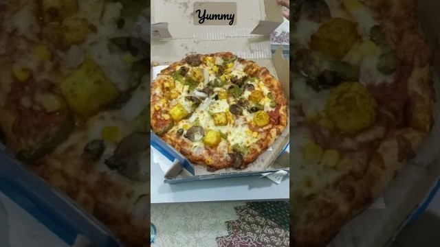 'Triple Cheese Veggie supreme | Domino\'s Pizza | Indian Street Food | Jaipur Street Food'