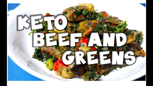 'How to │Brisket beef & Kale greens │Low Carbs │ Keto Meal│ MakeItWithChichi Ep10'