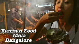 'Ramzan Food Festival at Mosque Road Bangalore | Special camel meat and haleem'