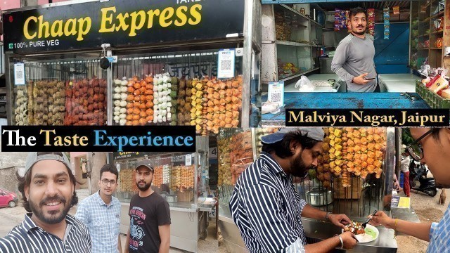 'Street Food. Paneer, Momos So Tasty Chaap Express, Malviya Nagar, Jaipur,'