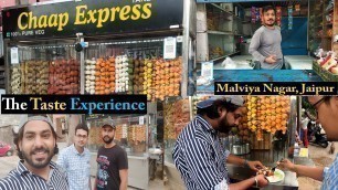 'Street Food. Paneer, Momos So Tasty Chaap Express, Malviya Nagar, Jaipur,'