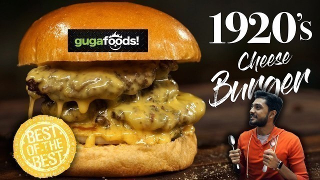 'Is this the BEST CHEESEBURGER EVER??!  | Guga Foods |'