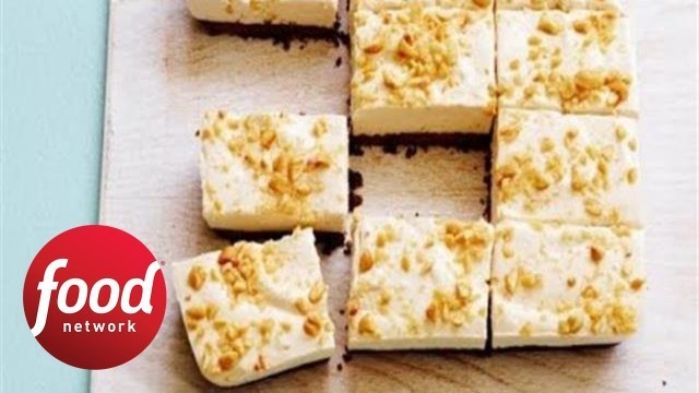 'No-Bake Peanut Butter Cheesecake Bars | Food Network'