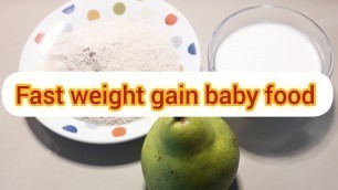 'Rice Yoghurt Puree/ Healthy weight gain baby food from 6months and above'