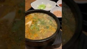 'Korean food sundae soup rice 한국음식 순대국밥 도곡동 순리대로'