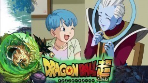 'whis tries food with bulma'