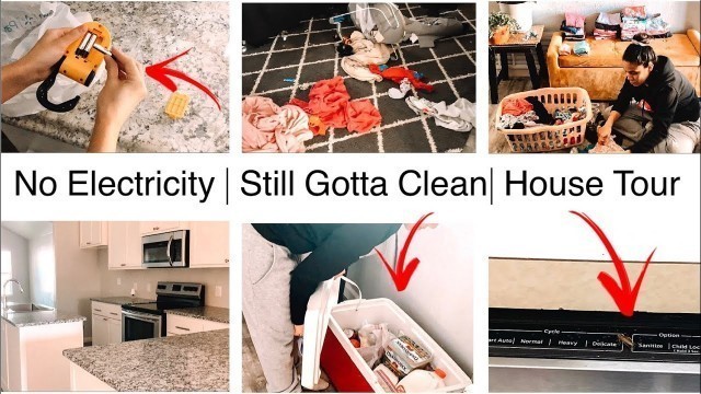 'NO ELECTRICITY FOR A WEEK /CLEAN WITH ME | LOST FOOD | HOUSE TOURS 2020 | Cleaning Motivation'