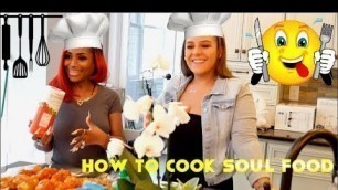 'Bloveslife Teaches Nicole How To Cook Soul Food