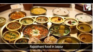 'Best places to eat in Jaipur| Rajasthan, India |Indian Street Food |'