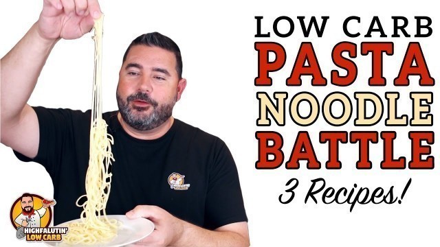 'Keto Viral PASTA NOODLE Battle 