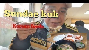 'vlog#29: mukbang :Sundae kuk (korean foods) | buhay ofw | south korea'