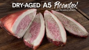 'I Dry Aged A5 Wagyu Picanha now it\'s worth $3,000.00!'