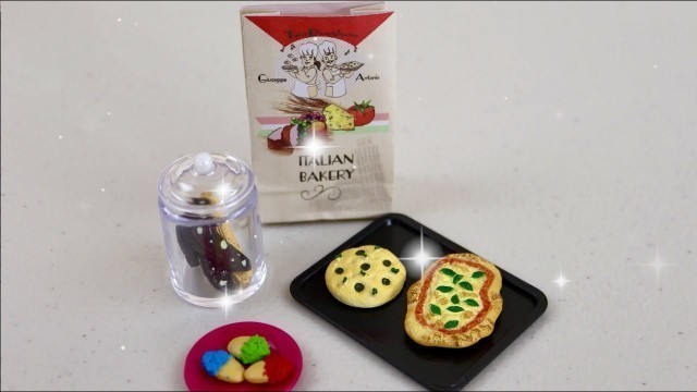 'DIY & Miniature Stuff #Shorts #Short Miniature Food Re-ment  collection Two Brothers\' Italian Bakery'