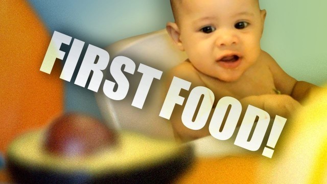 'Baby Led Weaning - Dexter\'s First Food - Six Months Old'