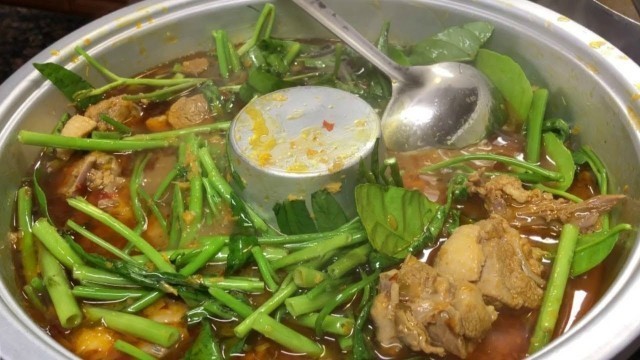 'ម្ជុរគ្រឿងទា​ Lemongrass Duck Soup-Khmer food'