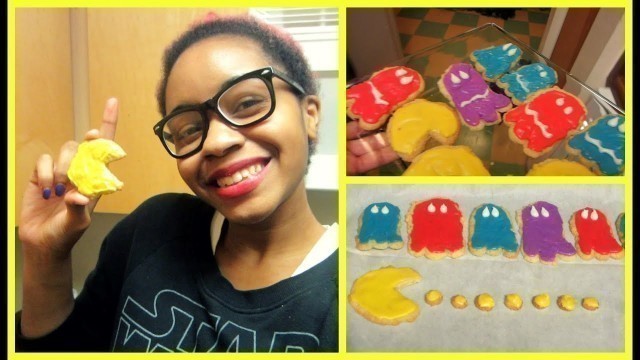 'How To Make PAC MAN COOKIES!'