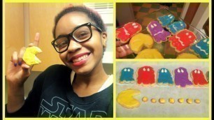 'How To Make PAC MAN COOKIES!'