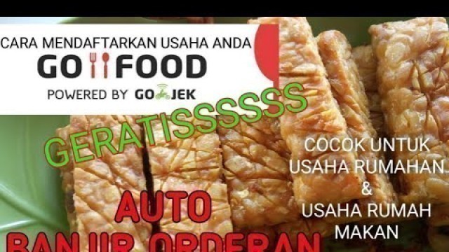 'Cara daftar GO-FOOD gojek gratis.........'