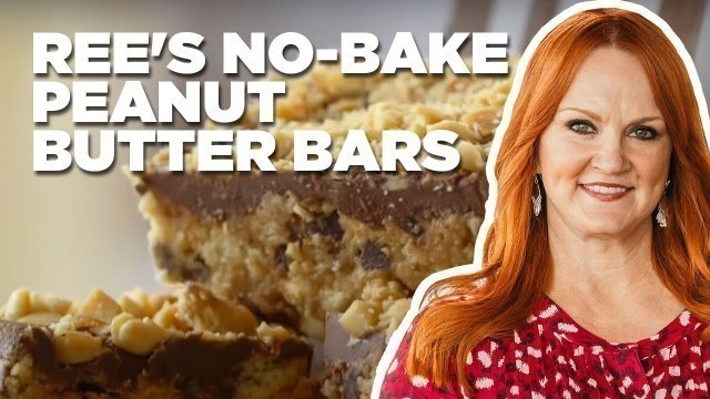 'How to Make Ree\'s No-Bake Peanut Butter Bars | The Pioneer Woman | Food Network'