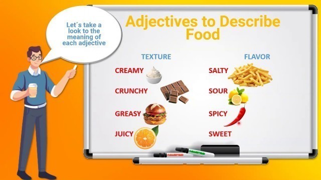 '2P - Clase 10 - Adjectives to Describe Food - Explanation'