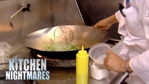 'Owner Tries Cooking Soul Food In A Wok & Pizza Oven | Kitchen Nightmares'