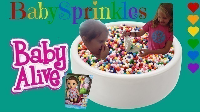 'Baby Alive Snackin Lily Eats REAL Baby Food! Gross Diaper!'