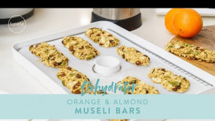 'Homemade MUSELI BARS in a dehydrator'