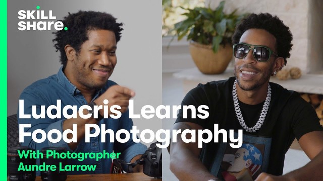 'Ludacris Learns Food Photography Basics with Photographer Aundre Larrow'