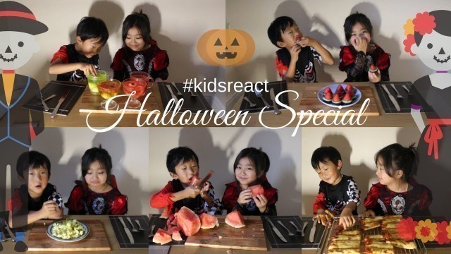 'Kids React to Crazy Halloween Food | Pinterest Halloween idea #7'