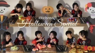 'Kids React to Crazy Halloween Food | Pinterest Halloween idea #7'