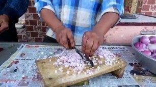 'Knife Master Best Skill in the World | Indian Food Videos | By Street Food & Travel TV India'