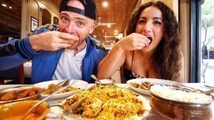 'Eating INDIAN FOOD with NATASHA SALEHI in Miami, Florida!!'