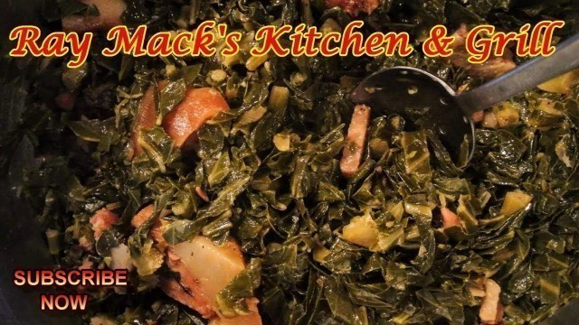 'Soul Food Collard Greens | Collard Greens Recipe'