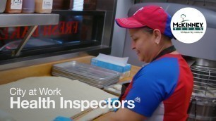 'City at Work - Health Inspectors'