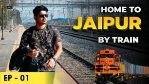 'Jaipur Travel Vlog | Jaipur By Train | Hotel, Tourist Places, Street Food | Rahul Backpacker'