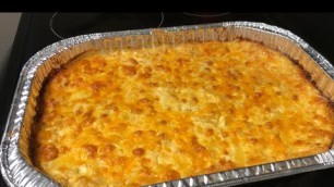 'How To Make Southern Style Baked Macaroni and Cheese | Soul Food Baked Mac n Cheese Recipe'