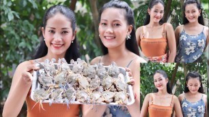 'How To Prepare Sea Crabs Sour soup | Khmer food| I Am Thyda Cooking'