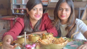 'Punjabi Veg Food Thali at Dhaba Kulture Jaipur | Amazing Food Experience'